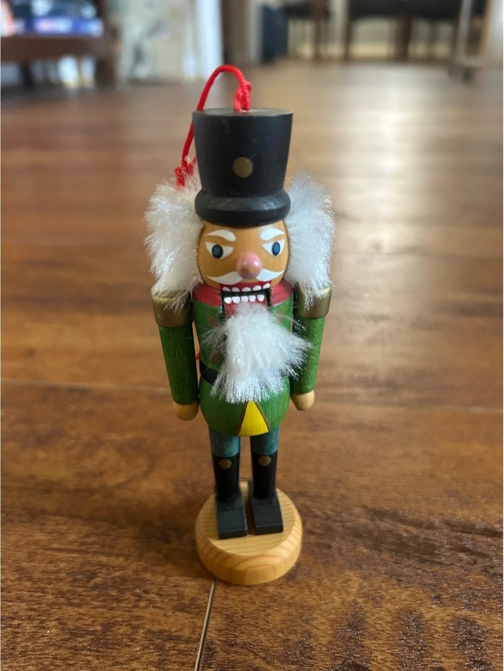 Vintage International Nutcracker Collection Wooden Nutcracker Ornaments Set of 3